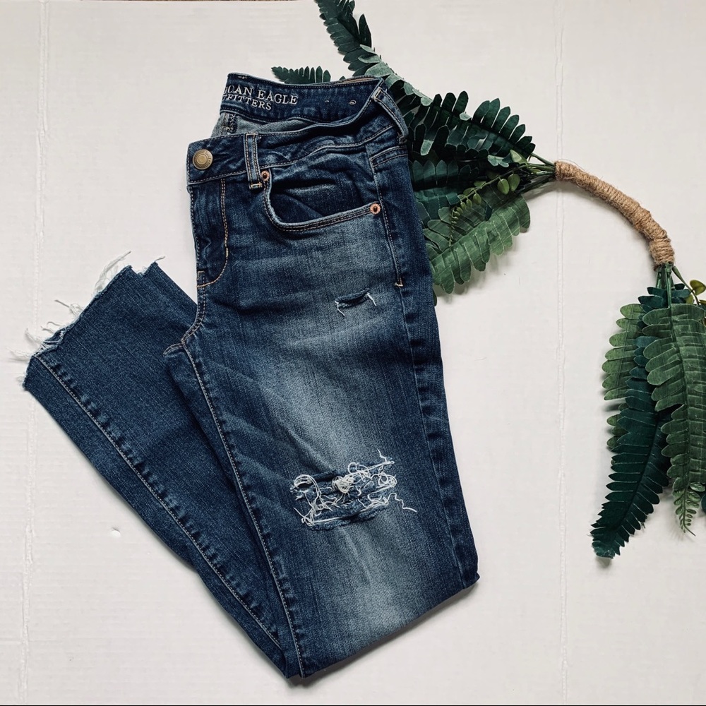 American Eagle stretch skinny jeans size 4
